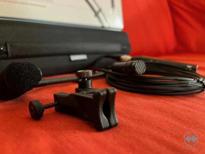 Audio-technica ATM350a - velice univerzální, rovný, zvládající 159 dB SPL