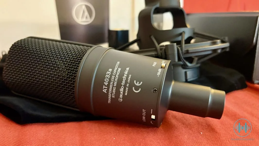 Audio-technica AT4033 - krátký, čistý, věrohodný