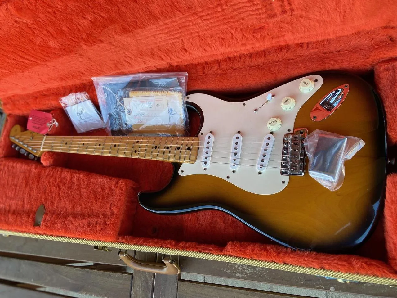 Fender Stratocaster ´57 AVRI 1994 (VIDEO)