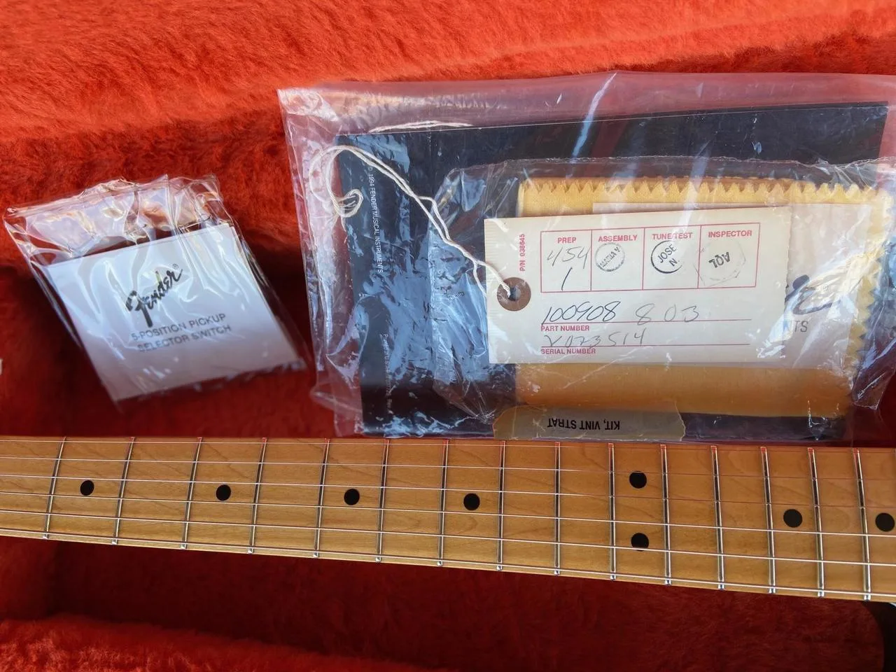 Fender Stratocaster ´57 AVRI 1994 (VIDEO)