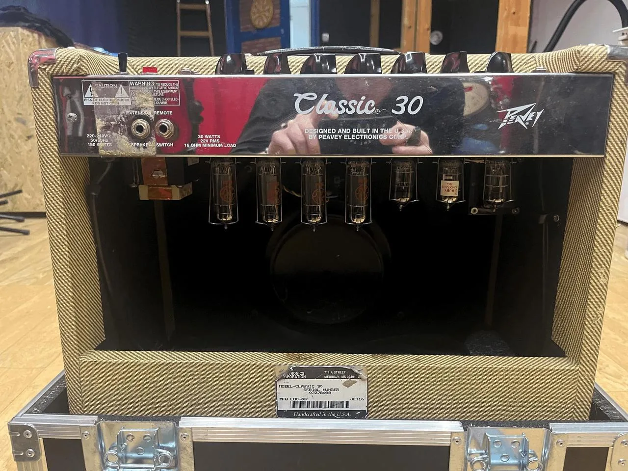 REZERVACE Peavey Classic 30