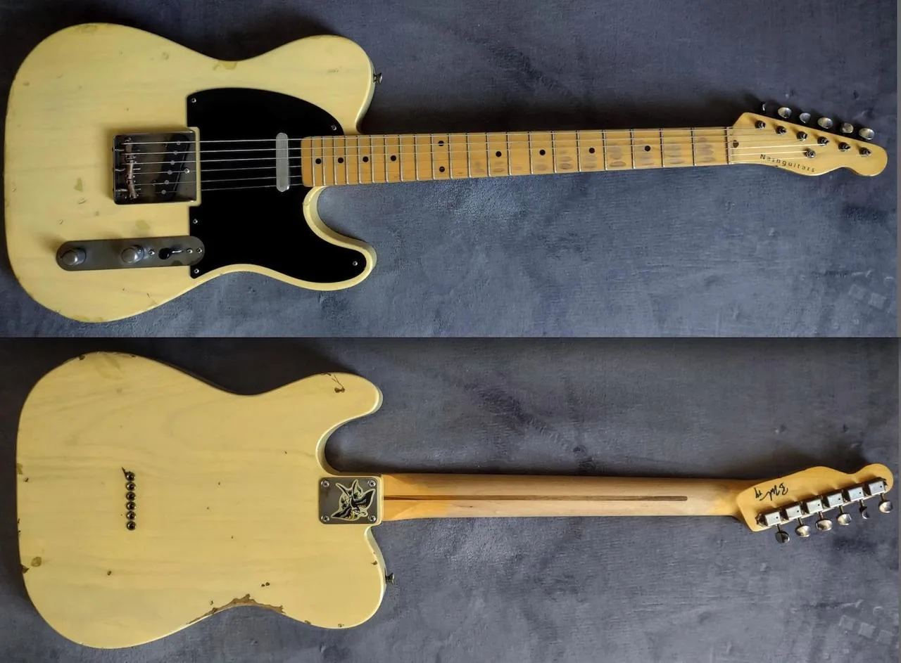 Nash Guitars Model T-52 Aged Butterscotch Blonde Nitro