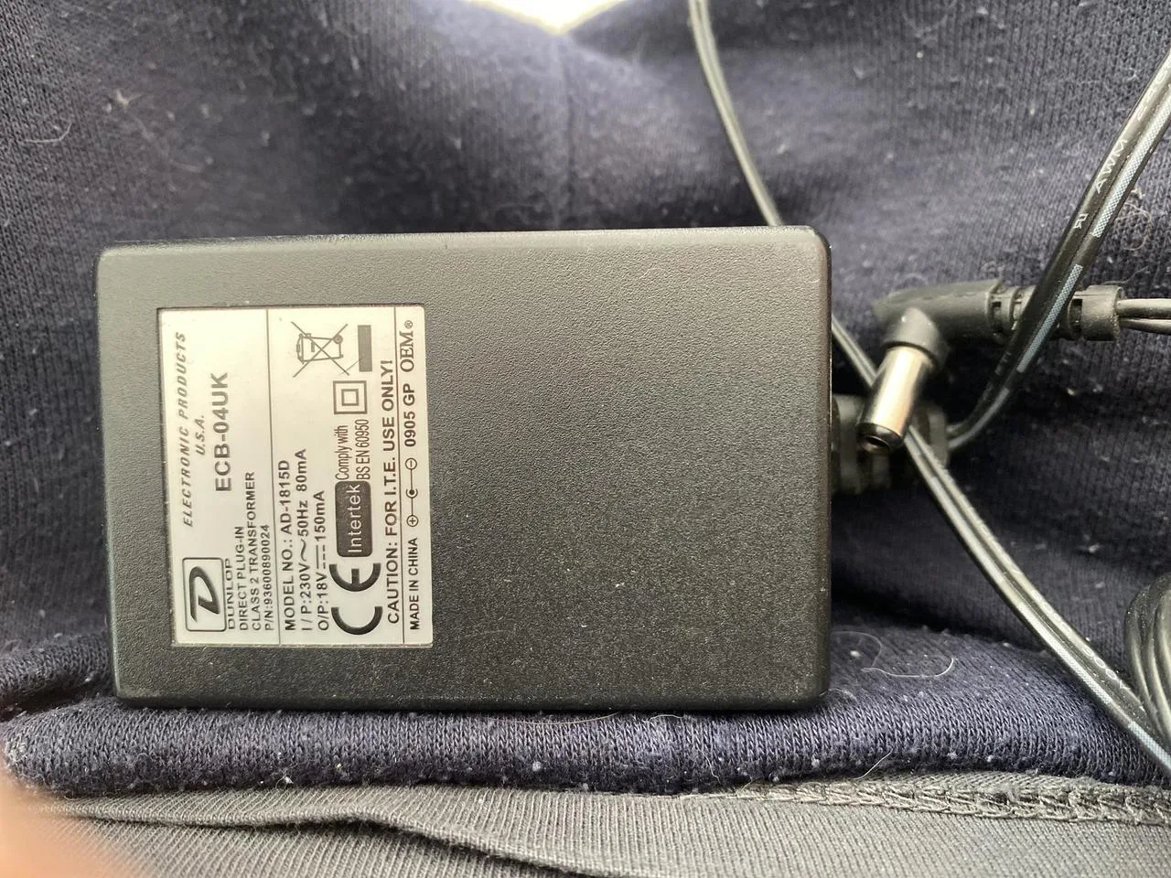 Napájení zdroj adapter pro vidlice z Británie