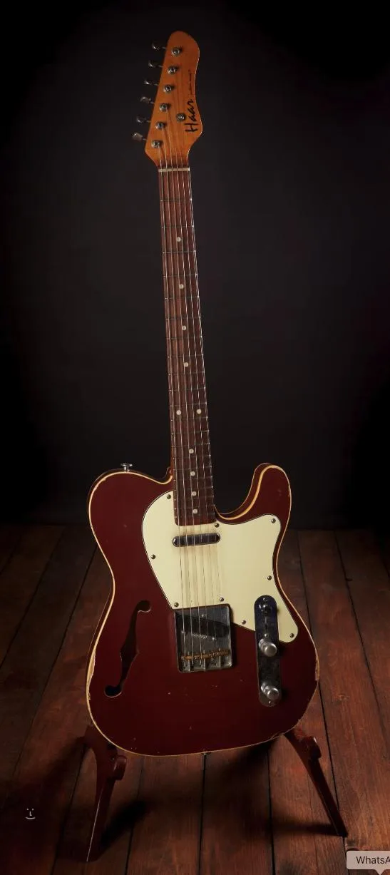 NOVÁ CENA: Vzácná rarita HAAR 2020 Trad-T Hollow Maroon Aged