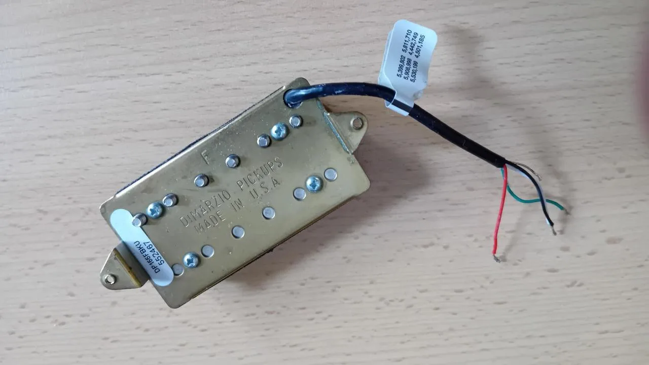 Snímač DiMarzio DP 155FBK The Tone Zone Black
