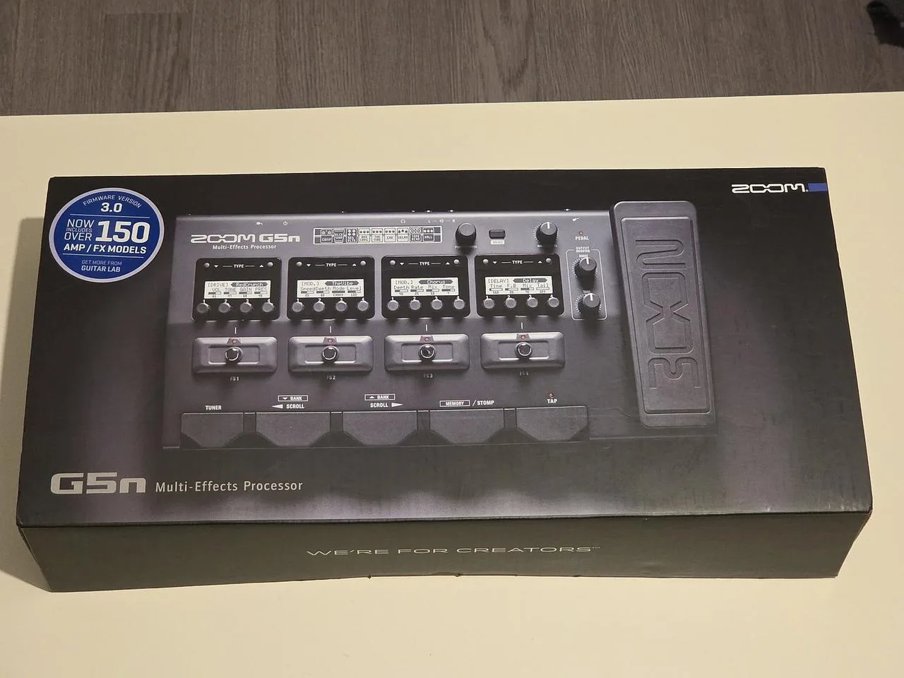 Multiefekt Zoom G5N - stav zánovního