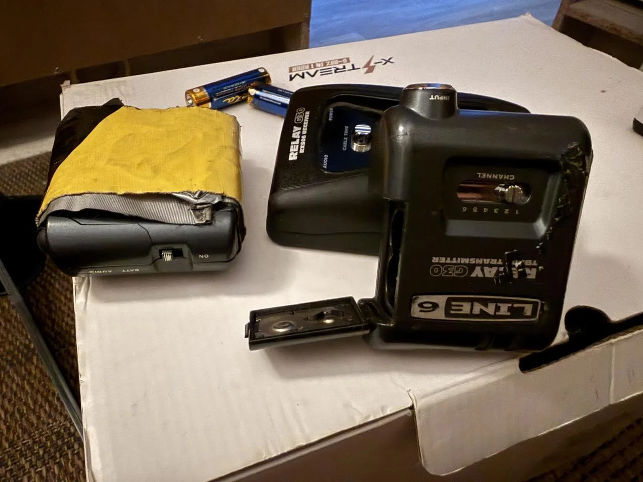 Line6 G30 - prijimac +2x bodypack