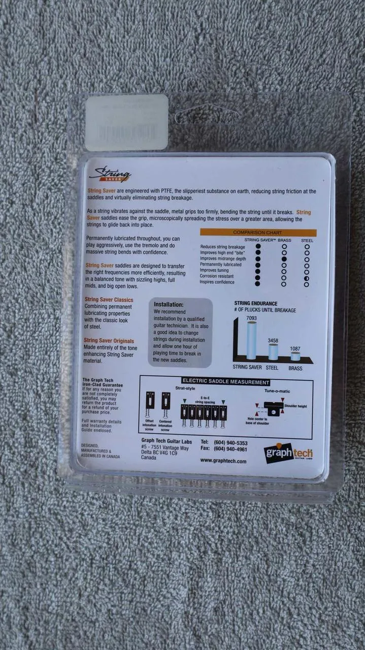 Graph Tech String Saver PS-8001-00