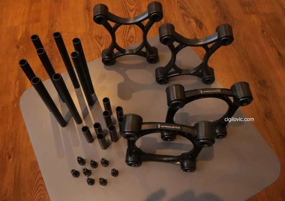 IsoAcoustics ISO-155 Medium Studio Monitor Isolation Stands