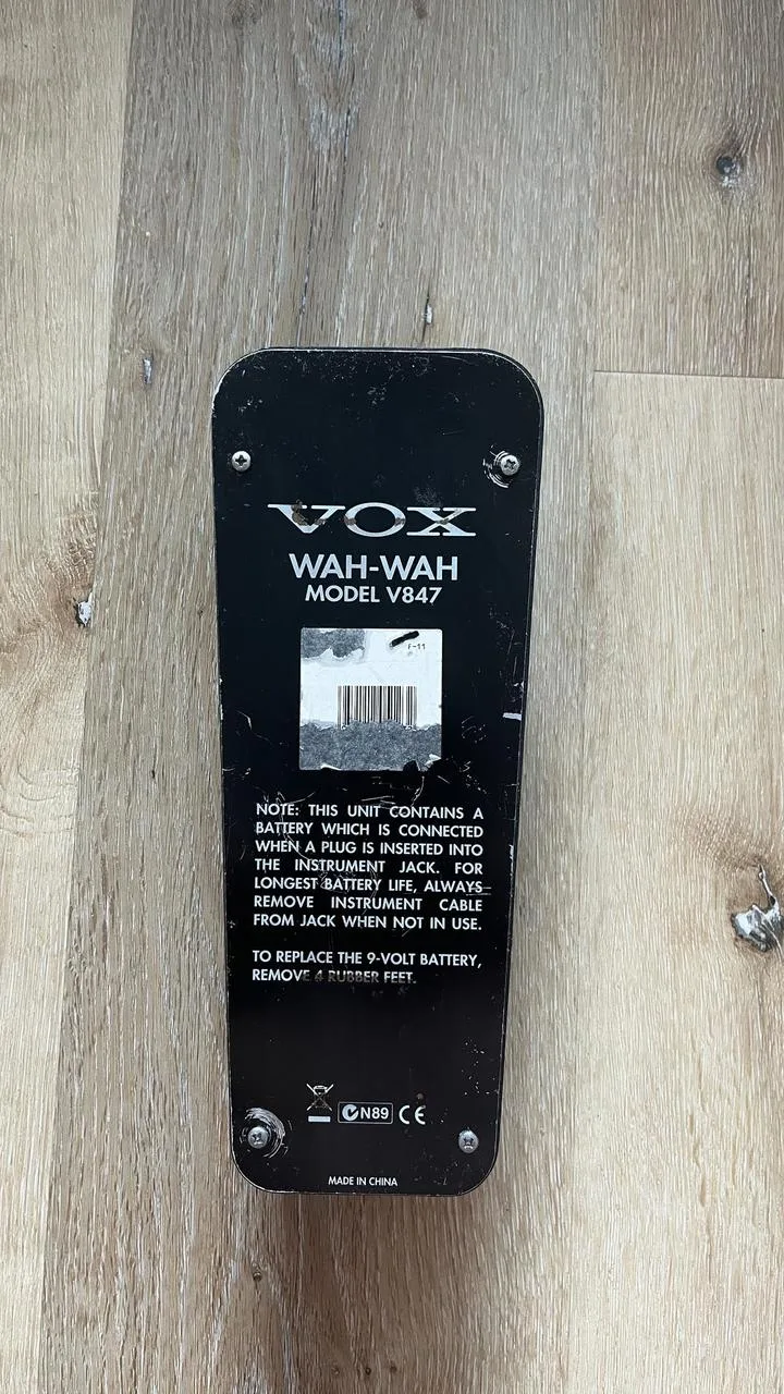 Vox Wah-Wah V847