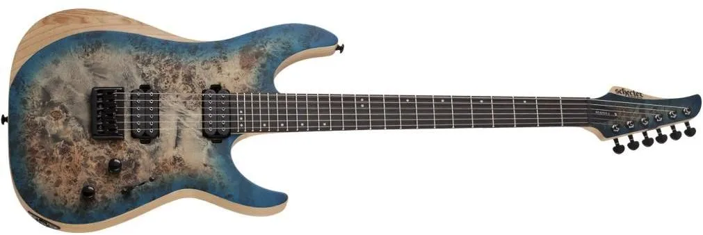 Prodam el. kytaru - SCHECTER Reaper-6 Satin Sky Burst