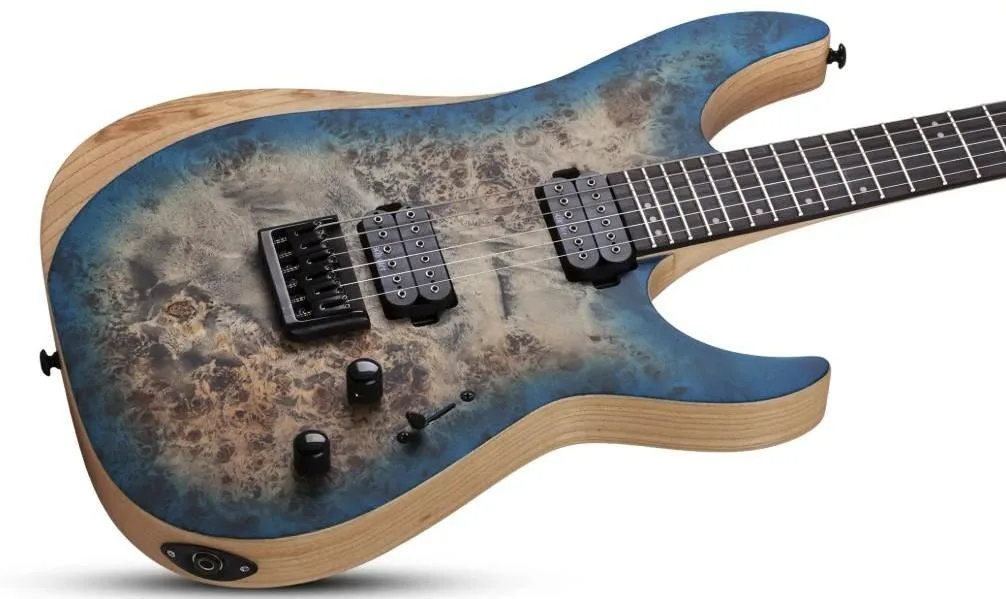 Prodam el. kytaru - SCHECTER Reaper-6 Satin Sky Burst