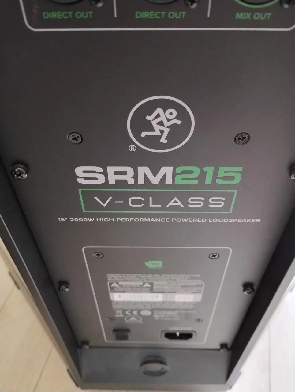 Prodám aktivní reproduktor - Mackie SRM215 V-Class