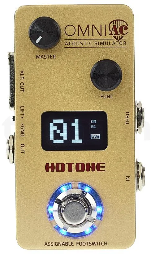 Efekt pro akustickou kytaru Hotone Omni AC
