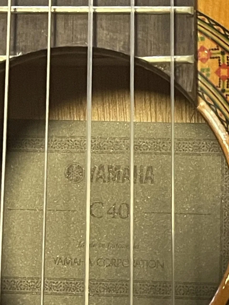 Acoustic Guitar Yamaha C40