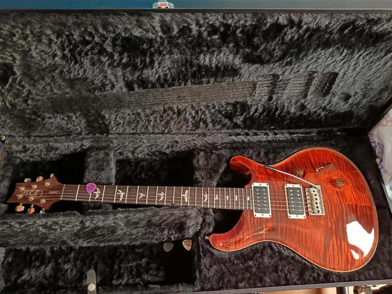 PRS USA Custom 24 Orange Tiger