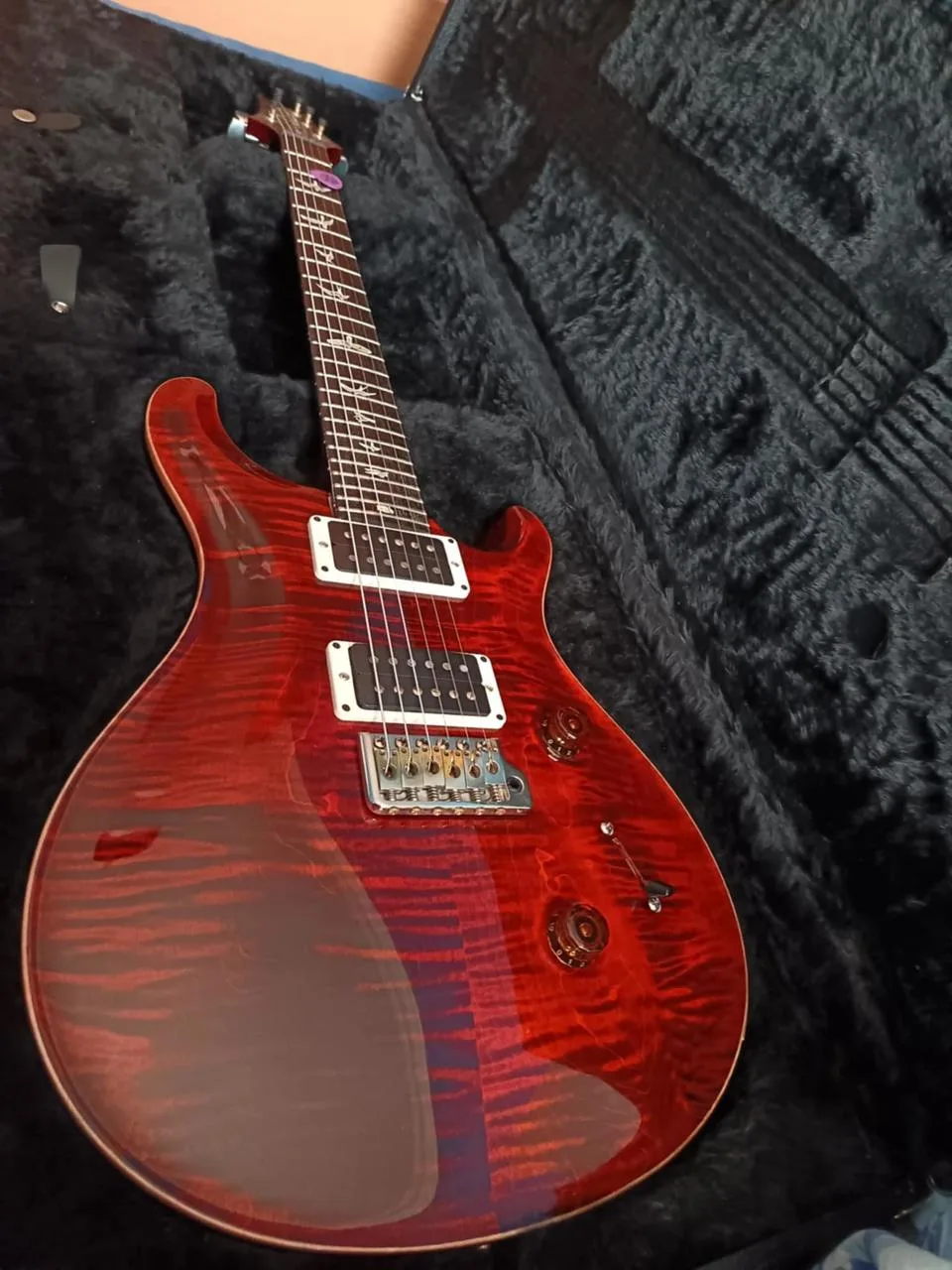 PRS USA Custom 24 Orange Tiger