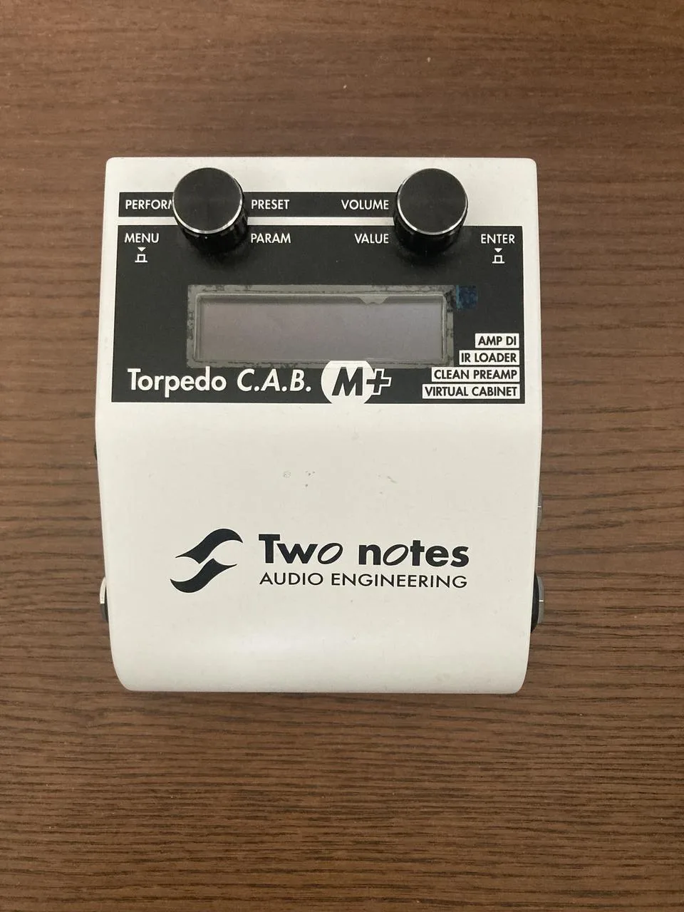 Two Notes C.A.B. M+ (cab sim / IR loader / power amp sim)