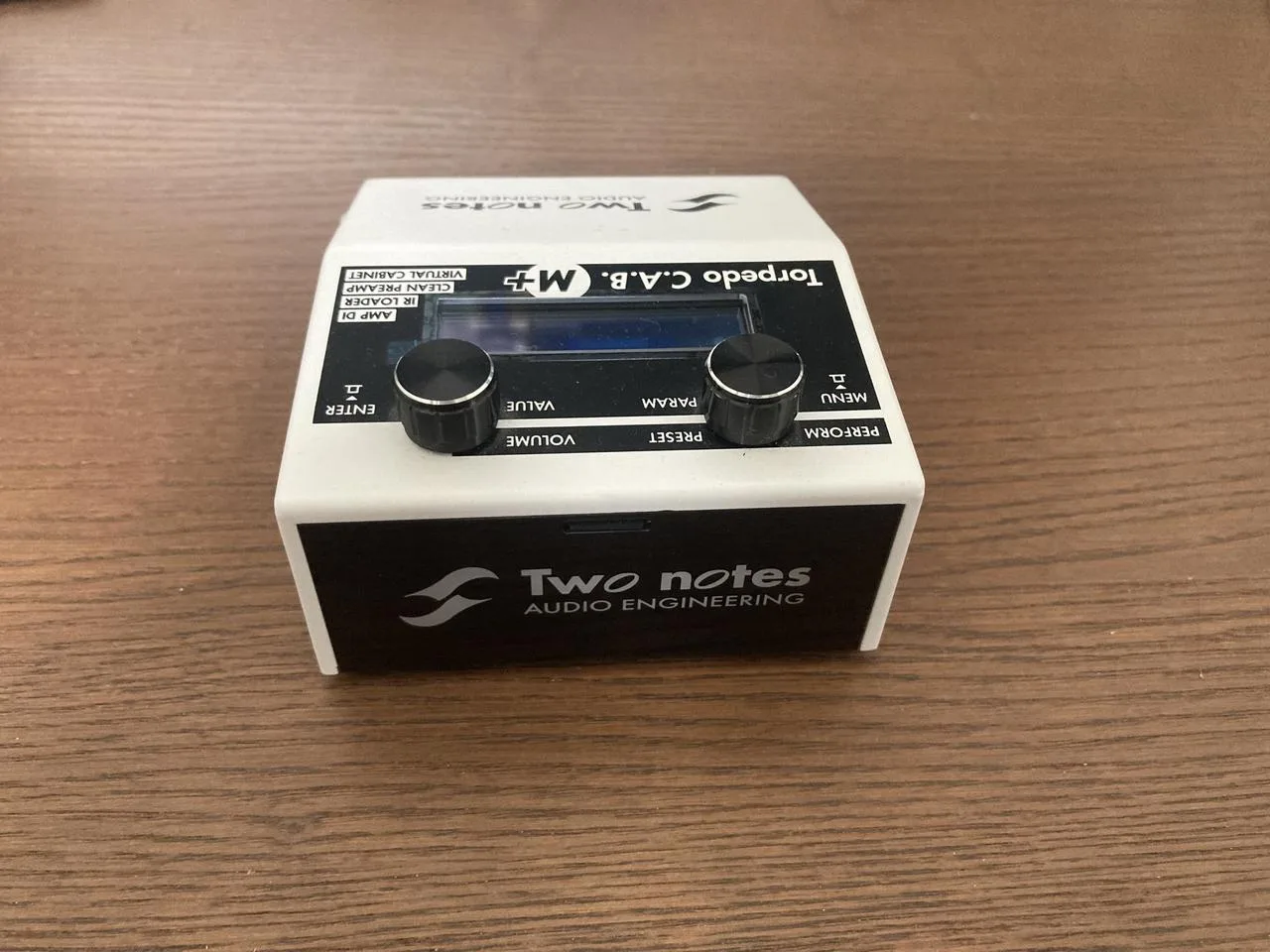 Two Notes C.A.B. M+ (cab sim / IR loader / power amp sim)