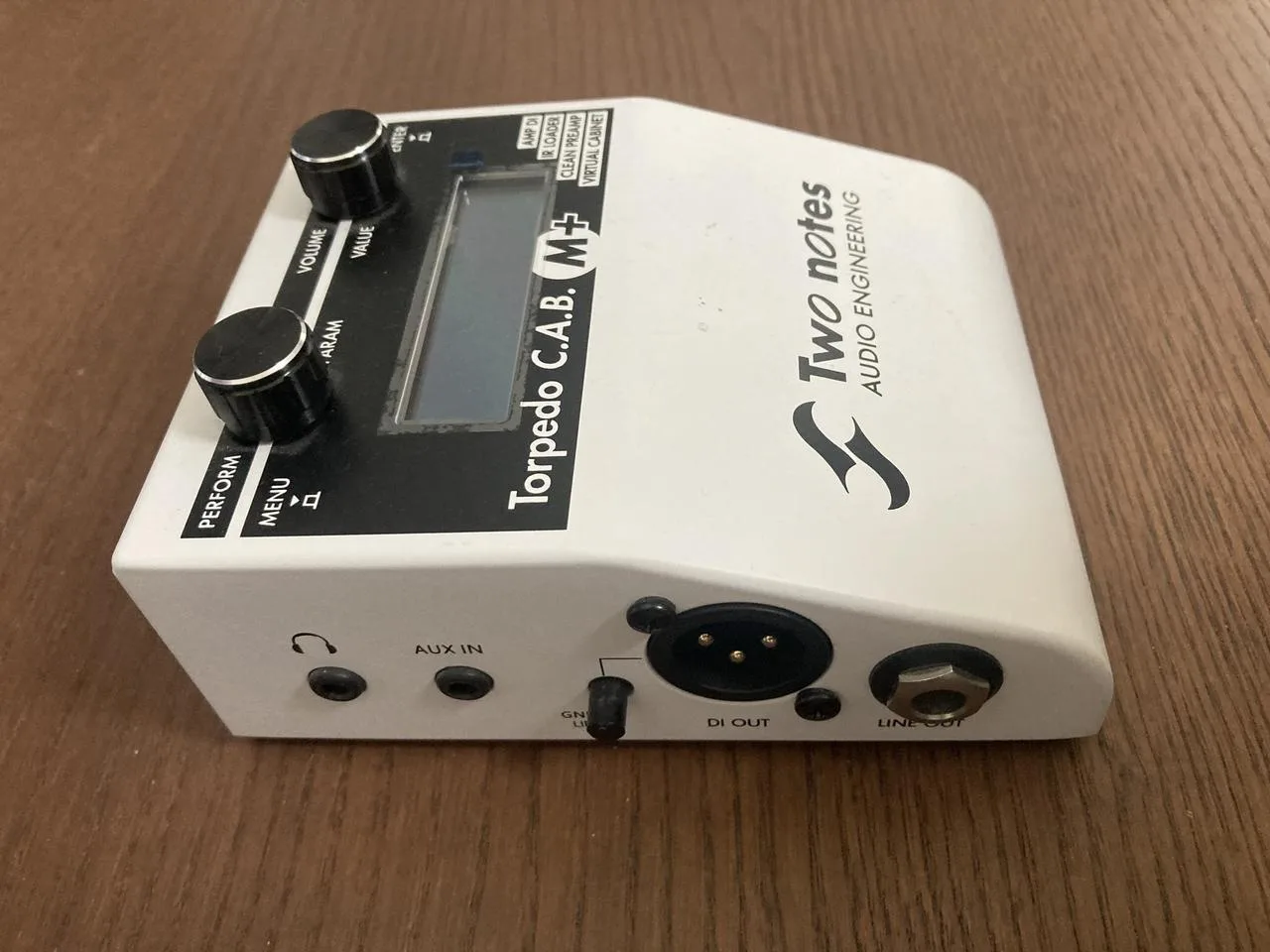 Two Notes C.A.B. M+ (cab sim / IR loader / power amp sim)