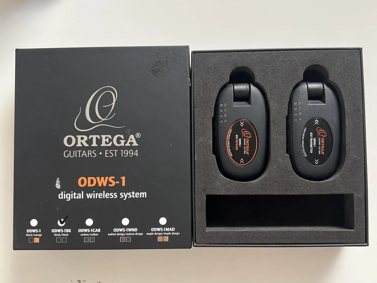 Bezdrátový kytarový systém Ortega Guitars ODWS-1