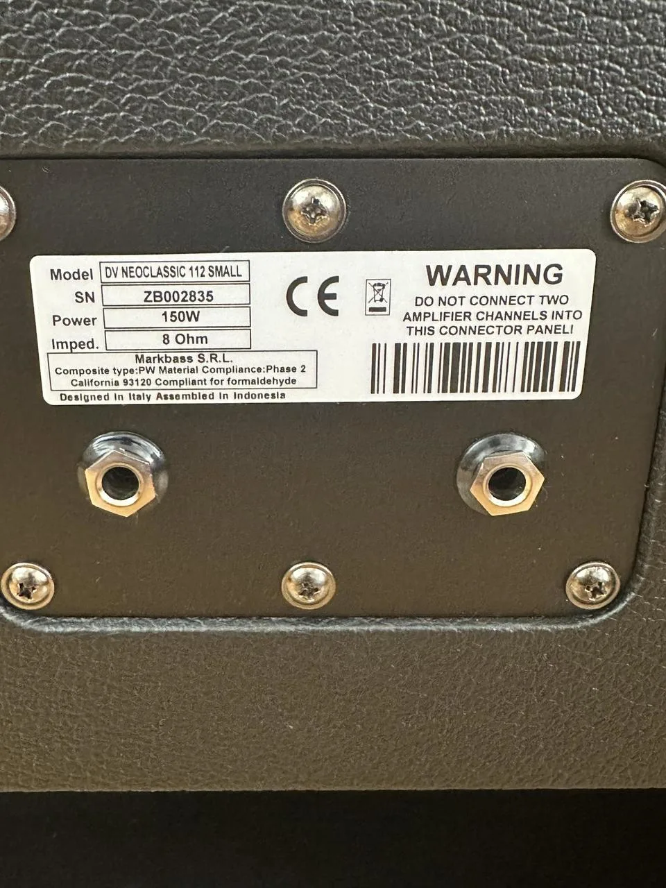 DV Mark Neoclassic cab 112 - reprobox pro kytarový zesilovač