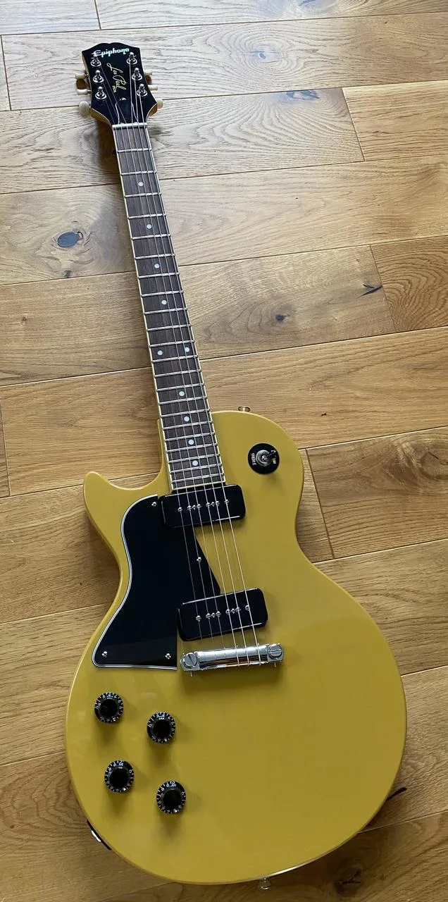 Levoruký Epiphone Les Paul Special TV Yellow