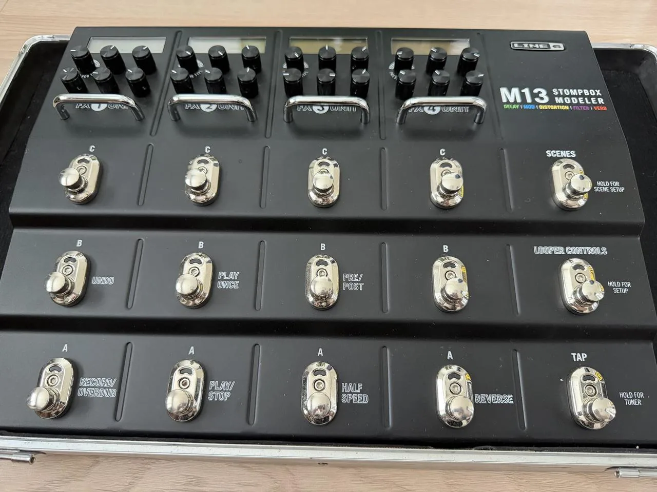 Line 6 M13 + kufřík [BRNO, ŽĎÁR NAD SÁZAVOU]