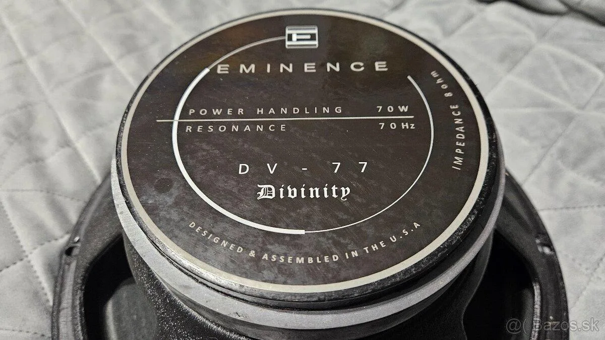 Eminence DV-77 Mick Thomson 8 Ohm gitarové 12" reproduktory