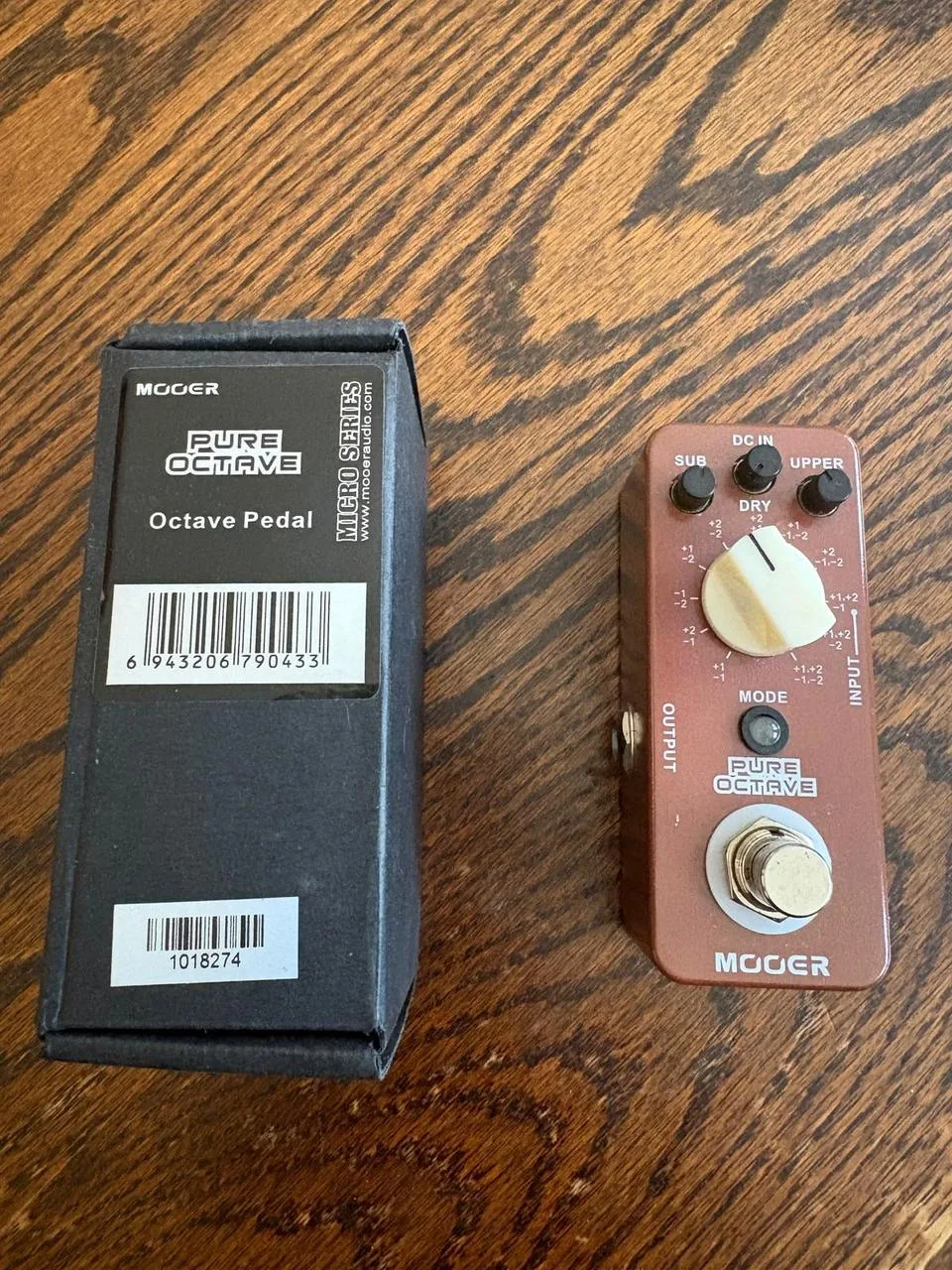 Octave pedal