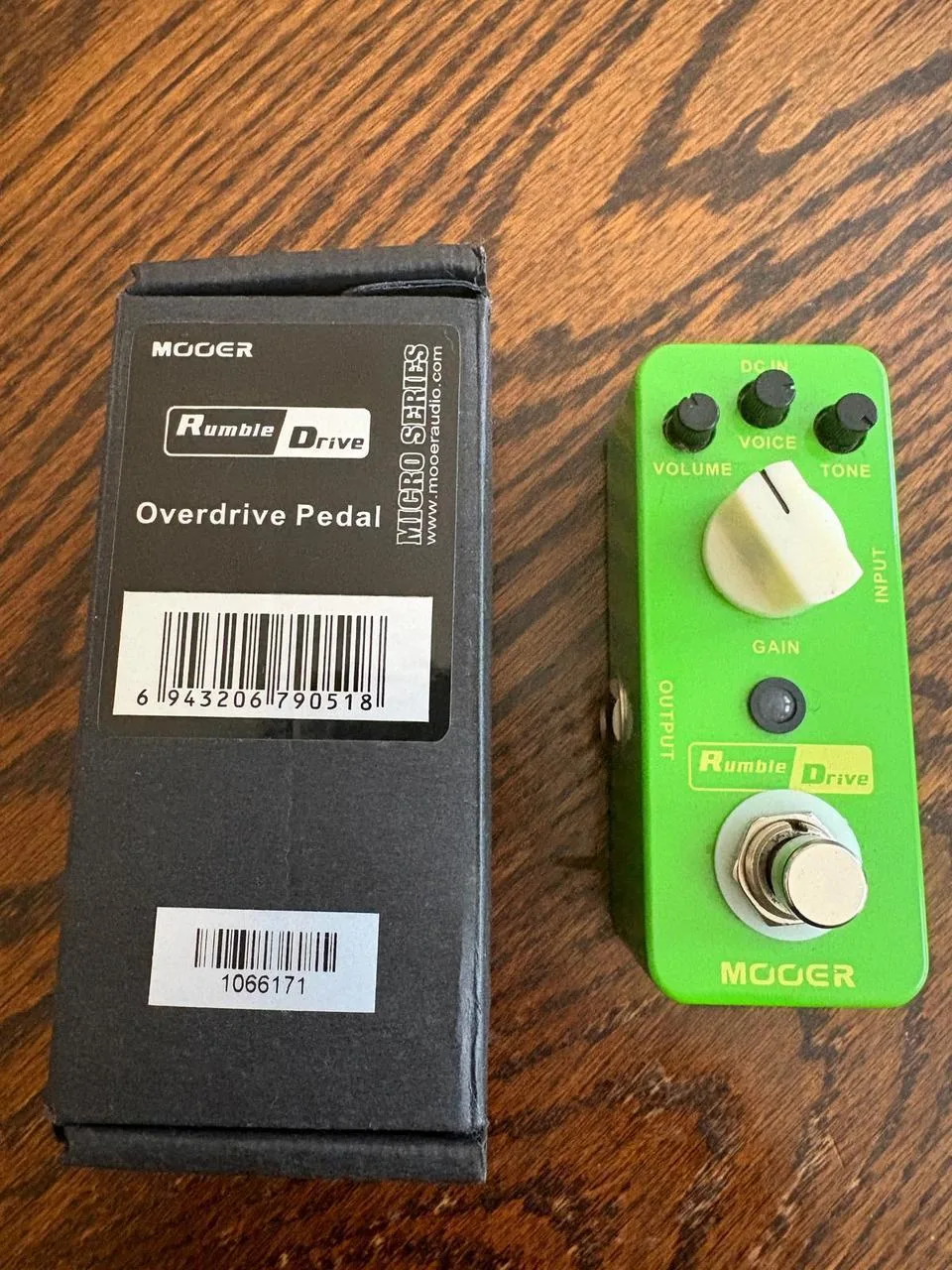 Overdrive pedal Rumbie Drive MOOER