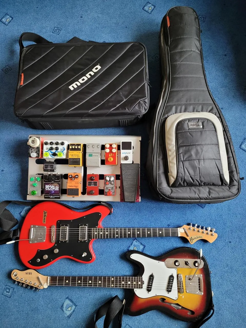 Vyměním velký pedalboard mono za menší