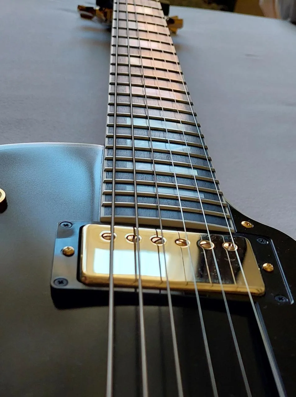 Les Paul Custom - Fujigen FGN NLC-20EMH Black Matte