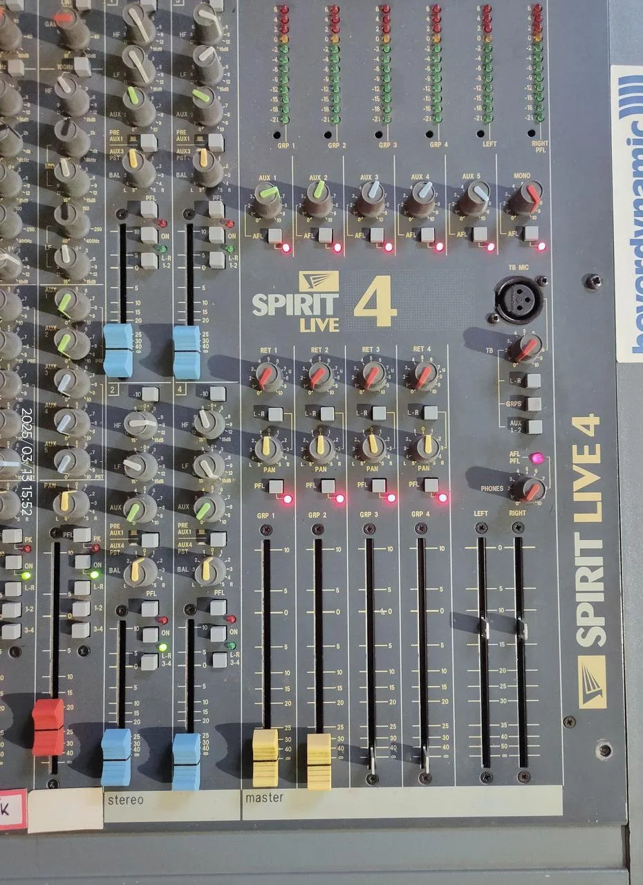 Soundcraft live spirit 4