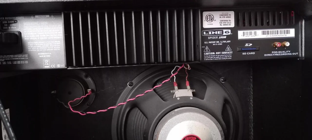 Kombo Line6 Spider Jam 4 75W