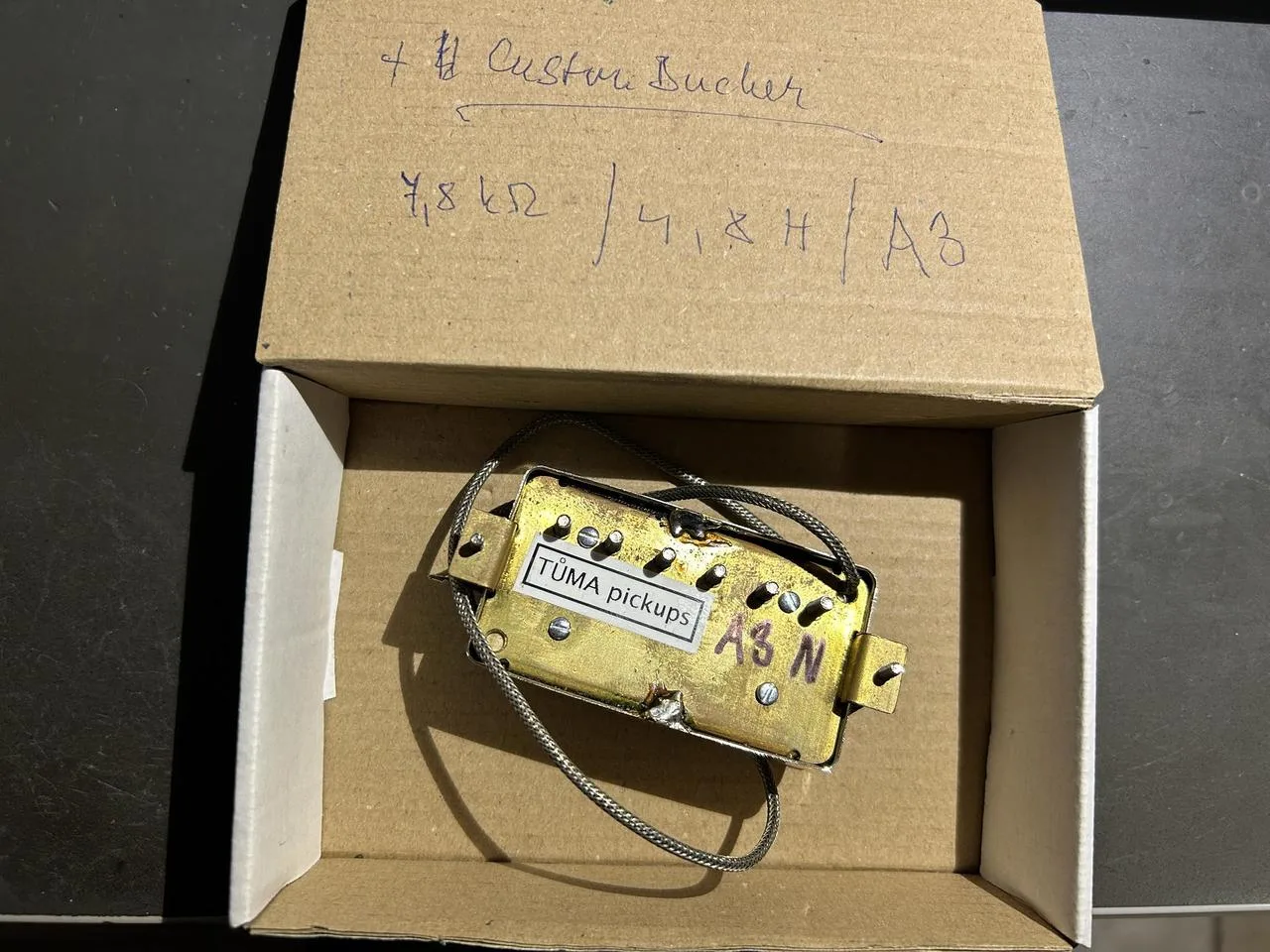 Tůma pickups Custombucker 58
