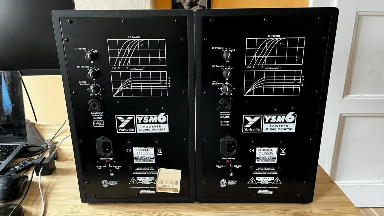 Studiové monitory Yorkville YSM6