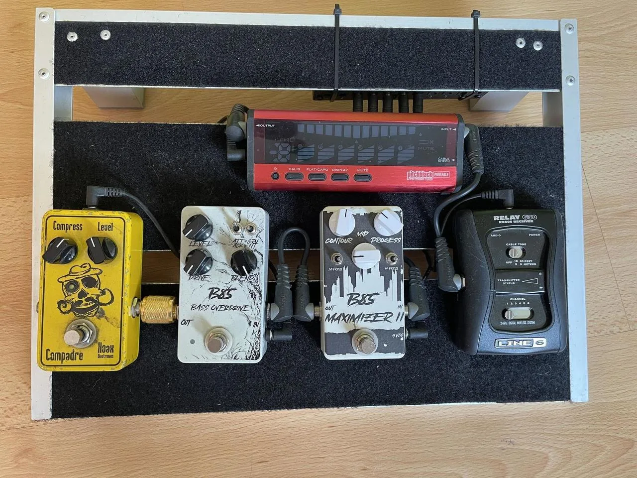 Rozprodávám efekty z pedalboardu