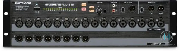 Dante mix Presonus StudioLive RML16 AI