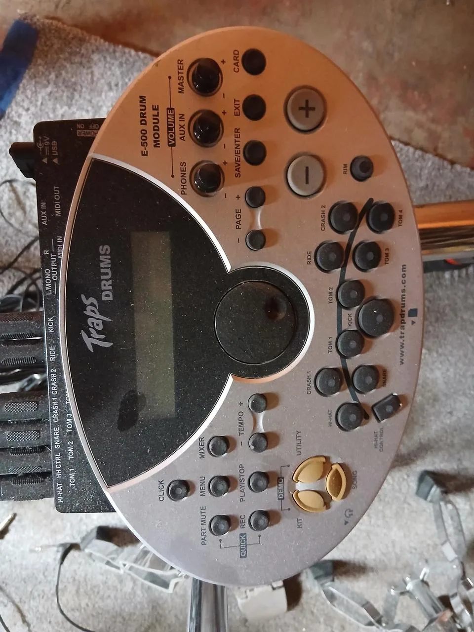 Traps drum set