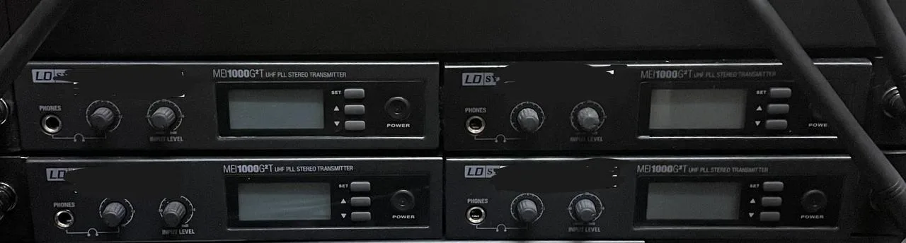 ZLEVNĚNO Prodám 2x in-ear LD Systems MEI 1000 G2 B 5