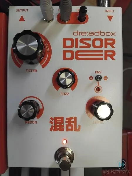 Disorder Dreadbox Fuzz pedal - zaruka 4/2028