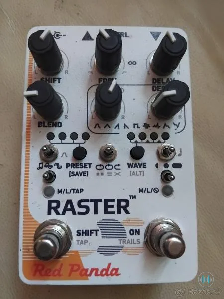 Red Panda Raster V2 Delay Gitarový efekt