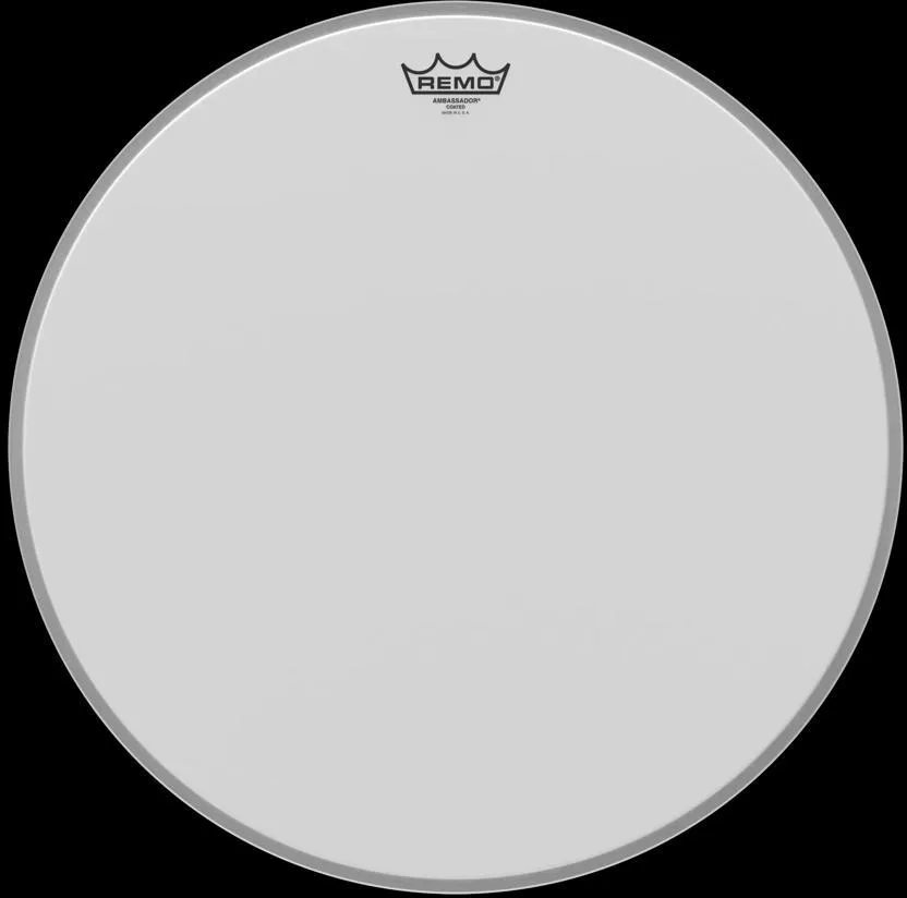 Remo Ambassador coated 20”
