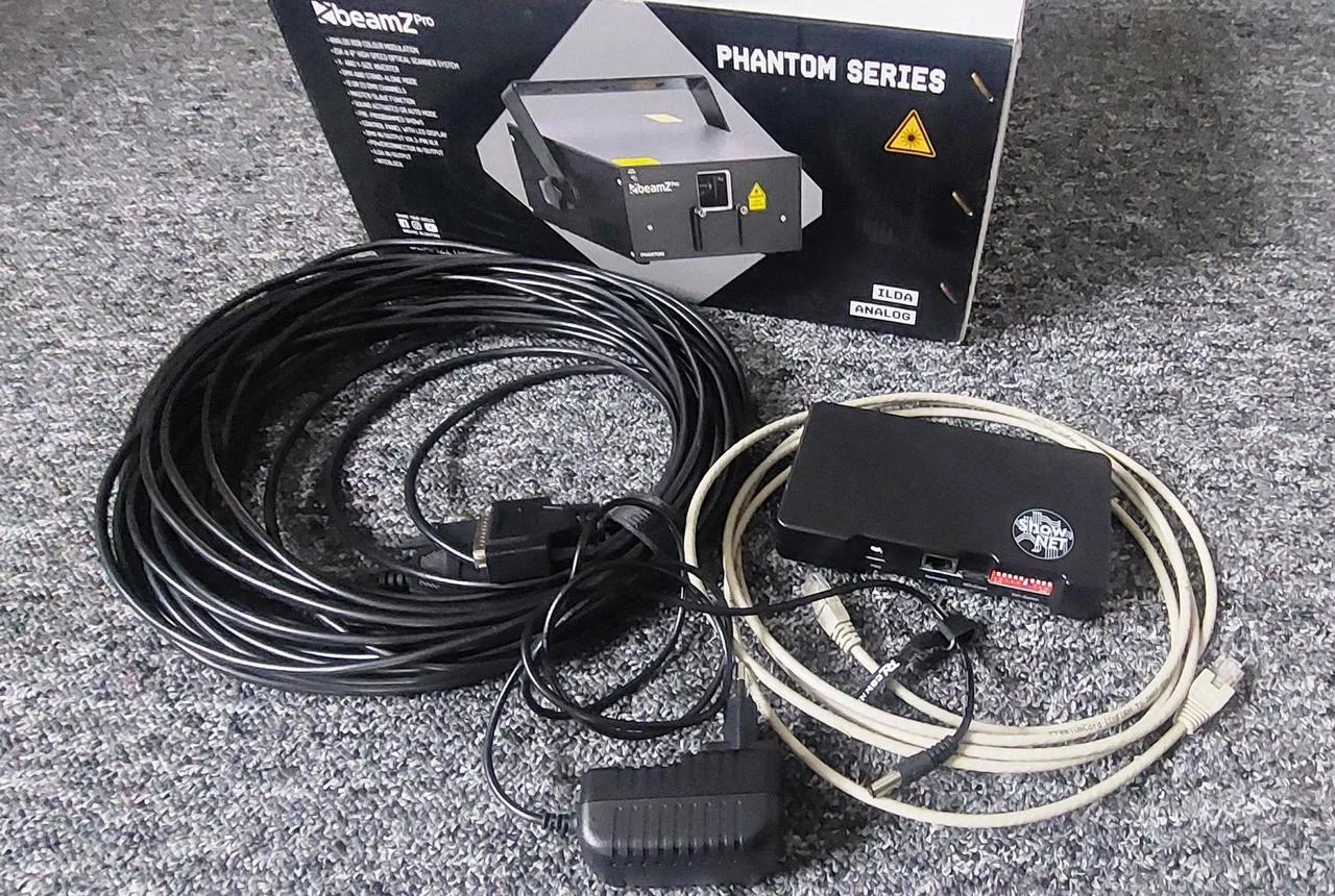 BeamZ Professional Phantom 3000 Pure Diode Laser RGB + ILDA