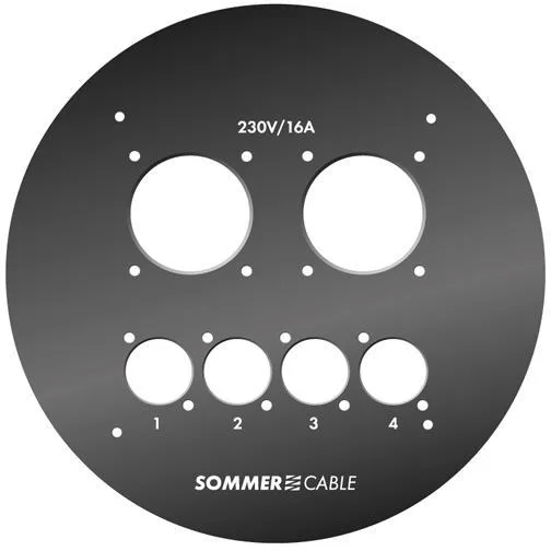 Sommer cable RUND0204 - čelní plech