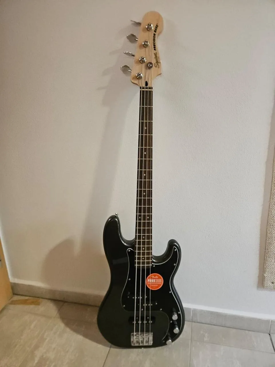 Fender Squier Affinity PJ Precision Bass Charcoal Frost Meta