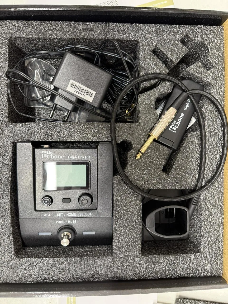 bezdrátový systém the t.bone GigA Pro Pedal Set