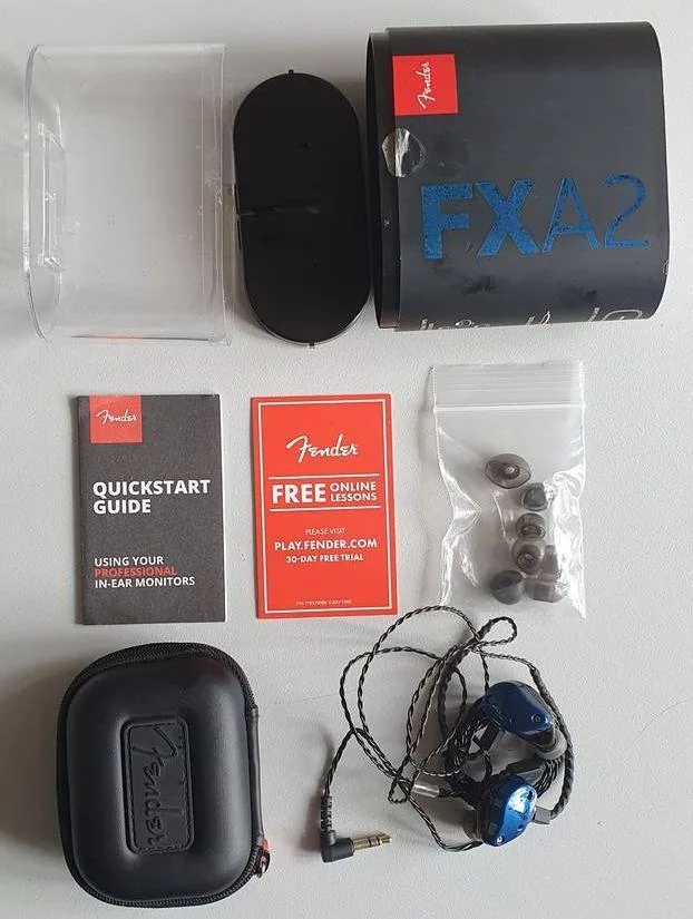 in-ear sluchátka Fender FXA2