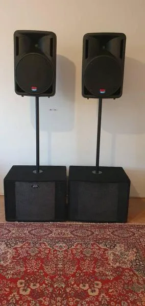 Subwoofer Peavey Messenger PRO SUB P + dB Technologies Basic 200
